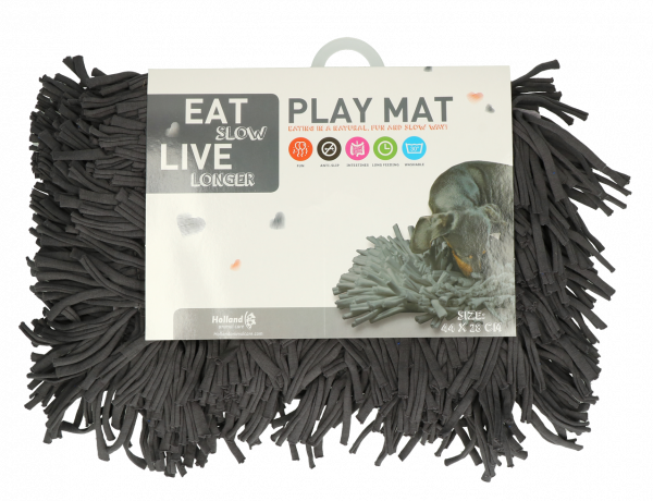 Eat Slow Live Longer Play Mat Grey Top Merken Winkel